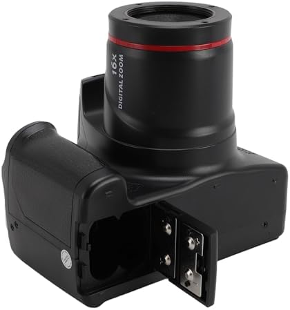 Digital Camera, 1080P HD Anti Shake Video Recording Camera Support 16X Digital Zoom, 16MP Compact Small Camera with 2.4 inch Screen