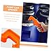 HOMOCONO 10pcs Paint Bucket Lid Opener Tool Heavy-Duty Wrench for Easy Removal Paint Can Lids Orange Design for Home and Industrial Use
