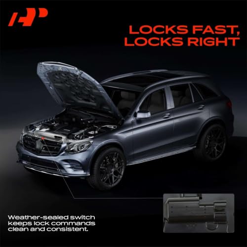 Image of A-Premium Hood Latch Lock Compatible with Tesla Model S 2012-2016, Front Hood Lock Engine Bonnet Latch Assembly