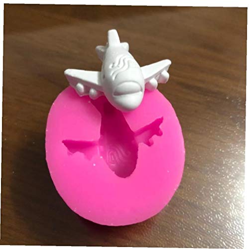 AMOYER Nette Mini-Flugzeug-Flugzeug-Form-silikon-Form Für DIY Desserts Pudding Fondant-schokoladen-Kuchen-Kuchen-Deckel-Dekoration