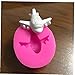 AMOYER Stampo in Silicone Figura Sveglia Mini Aeroplano dei Velivoli per Il Fai Te Dessert Budino di Cioccolato Fondente Torta Cupcake Topper Decoration