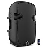 FÁCIL TRANSPORTE: Su compacto tamaño lo hace ideal para que lo lleves a tus fiestas o sesiones profesionales y puedas disfrutar de un buen sonido estéreo. El altavoz Audibax Arkansas va equipado con una asa en el superior que permite transportarlo con facilidad.
