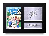 ✯ Ein Geschenk, das sie TATSÄCHLICH LIEBE WERDE - Seien Team greif mit diesem signiert, ungerahmt, gedruckte Foto dieser Komödie groß, Seth MacFarlane. Cracking Geschenk für sie und oben vorhanden Gebende Punkte auf Sie