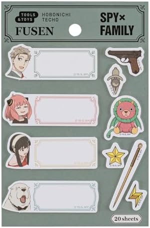 Hobonichi Techo Accessories SPY x Family: Sticky Notes image 4