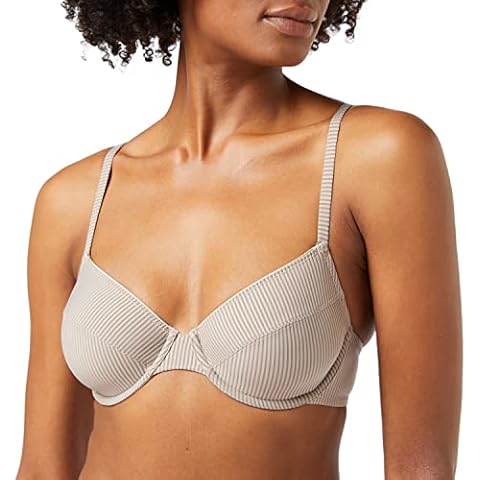 Esprit Sujetador de Rayas Suaves a la Moda Aros, 260/beige, 95C para Mujer Cover