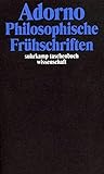  Gesammelte Schriften in 20 Bänden: Band 1: Philosophische Frühschriften (suhrkamp taschenbuch wissenschaft)