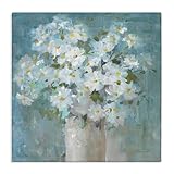 Stupell Industries White Daisy Blooms Abstract Flowers Canvas Wall Art, Design by Danhui Nai