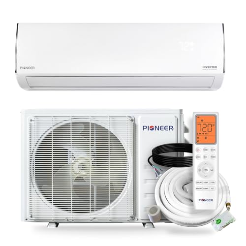 Diamante Essenza 23,000 BTU 17 SEER2 230V High-Wall Ductless Mini-Split Air Conditioner Inverter Heat Pump with 16 Ft. Kit
