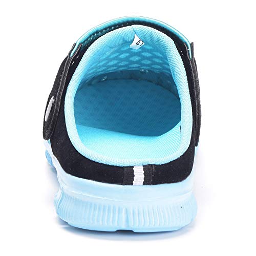 Hsyooes Mens Womens Mules & Clogs Garden Shoes Summer Breathable Mesh Slippers Non-Slip Outdoor Beach Sandals Unisex Skyblue,9 Women/7 Men,Label Size 40 #TOP3