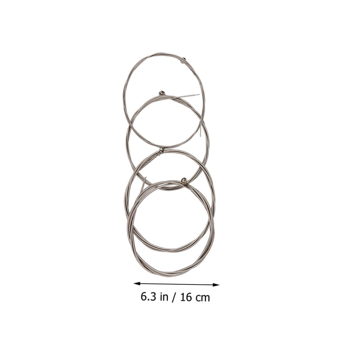 Levemolo Copper Alloy Wrapped Strings 4-string Electric Bass Strings Bass Replacement Accessory for Guitarists