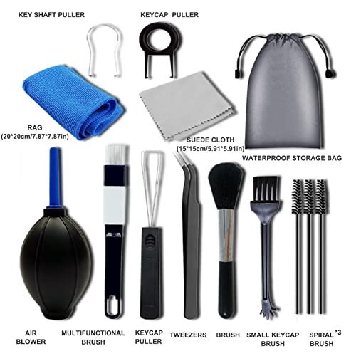 3 Pcs limpeza para laptop - limpeza teclado para limpeza poeira,Extrator chave multifuncional com fe