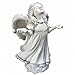 Design Toscano In Grace Girl Child Angel Memorial Indoor/Outdoor Garden Statue, 14 inches wide, 24 inches tall, Cast Stone Resin, Antique Stone Finish