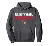 Illinois State University Redbirds Stacked Pullover Hoodie