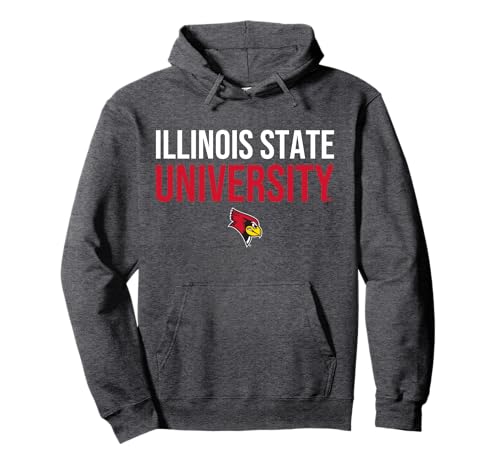 Illinois State University Redbirds Stacked Pullover Hoodie