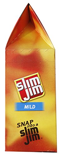 Slim Jim Mild Smoked Snack Stick, Keto Friendly, 0.28 Oz. 26-Count - Thumbnail 3