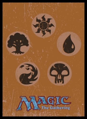 Pochette de cartes rétro Magic MTGS-314 accessoire de protection mana de base TCG