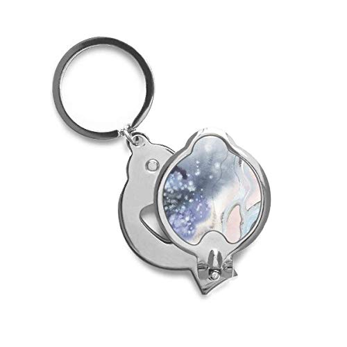 Cutter coupe-ongles aquarelle DIYthinker avec motif de résumé d'ombrage encre
