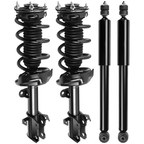 SCITOO Front and Rear Complete Struts Assembly Shock Absorber for