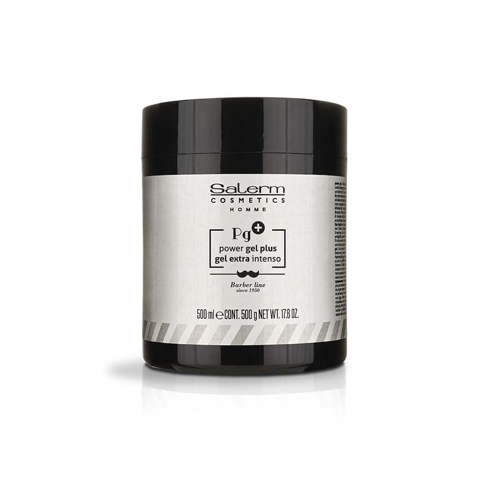 Salerm Homme Power Gel Plus 500 ml fixant fort cheveux