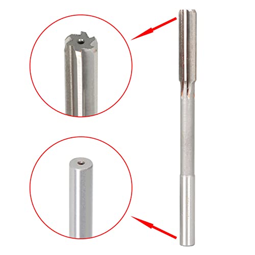 Findmall 2278419-225277 10Pcs Reamer Set 1/8-15/32 Inch Chucking Reamer Set H7 Hss Straight Flute Straight Shank Chucking Machine Cutter Milling Reamer Kit thumb #2