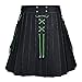 Kilt for Men Scottish Traditional Fashion Casual Vintage Gothic Pleated Skirts Irish Utility Kilt with Cargo Pockets