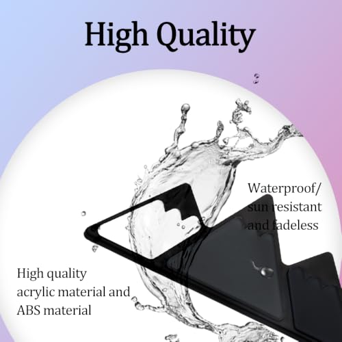 Image of Grille Decor Badge, Tri-Color Grille Insert Trims | Tri-Color Grille Badge Emblem Decoration Accessories Car Truck Label Fit for Most Vehicles