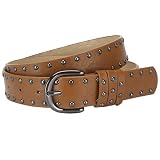 borsa borchie marrone Cintura con Borchie: Gli abbellimenti minimalisti con borchie offrono molteplici possibilità di stile per un look contemporaneo. Le doppie file di borchie metalliche aggiungono carattere senza rinunciare alla qualità e possono essere facilmente abbinate a look streetwear, punk o abbigliamento quotidiano. Questo articolo indispensabile non può mancare nel guardaroba di qualsiasi fashionista