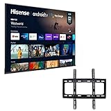 Hisense 50-Inch 4K Ultra HD Android Smart TV HDR10 Bluetooth DTS Virtual Game Mode Chromecast &...