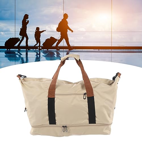 PerGar Travel Duffel Bag, Dry Wet Separated Sports Gym Bag, Shoulder Weekender Overnight Bag, Large Capacity Duffle Bag for Travel, Men Women Duffle Bag 5