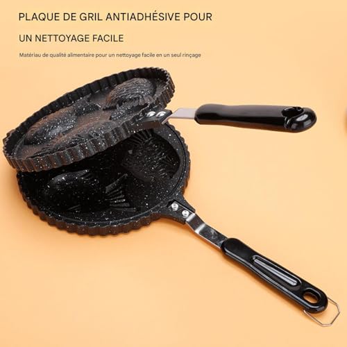Machine à taiyaki poisson pour débutant évitant la pâte brûlée - 8