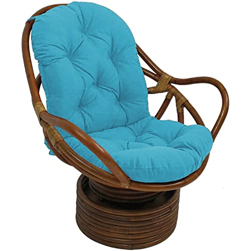 Coussin de chaise à bascule pivotant imperméable extérieur jardin et rotin