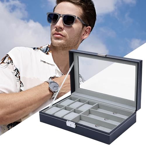 Solution de rangement pour lunettes et coffret montre idéal pour offrir