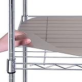 BRIAN & DANY Wire Shelf Liner 14" X 36", Heavy Duty Shelf Liners for Wire Shelving, Waterproof Prote
