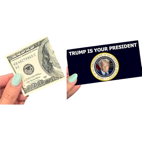 END THE WOKENESS Trump is your President Prank Bills - Featuring Trump's Presidential Portrait (20)