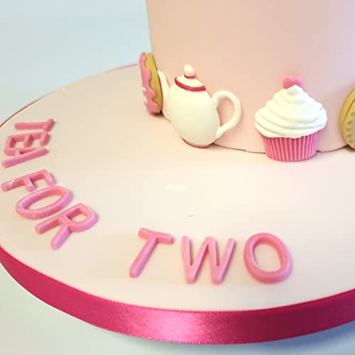 Katy Sue 'Afternoon Tea' Silicone Mold For Cake Decorating & Crafts (Teapot, Tea-Cup/Saucer & Cupcake) #TOP5