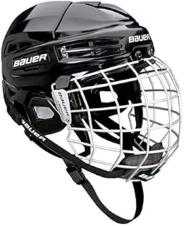 Bauer Ims 5.0 Ii Hockey Helmet/Mask Combo Black L