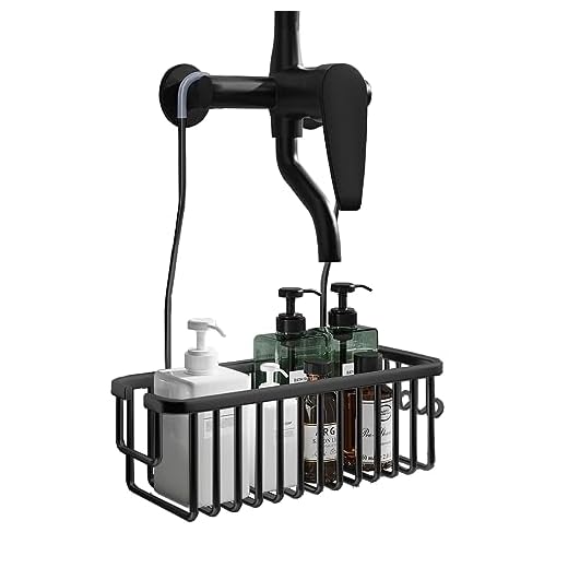 YIN AISIKE Estanteria de Baño, sin Taladro, Organizador de Cesto Colgado Para Ducha, Shower Shelves Caddy 31 * 12 * 38cm