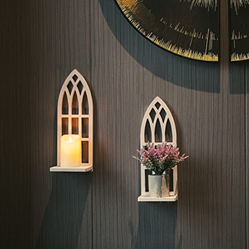 Hpcdecorcandlesconceswalldecorsetof2handmadewallsconcecandleholderwhitewindowshapewoodwallhomedecorfarmhousewalldecorationsforlivingroombedroombathroomdiningroom Urban Country Home Decor Hpc decor candle sconces wall decor set of 2 handmade wall sconce candle holder white window shape wood wall home decor farmhouse wall decorations for living room bedroom bathroom dining room urban country home decor