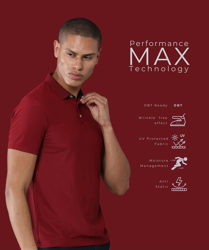 Image of XENOVAURBAN Dry Fit Polo t Shirt for Man | Regular Fit | Quick Dry Mars Fabric Polo T-Shirt with Collar for Men