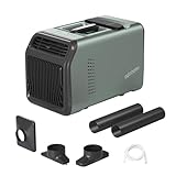 Tent Air Conditioner for Camping, 5100 BTU Quiet Portable Tent AC with 24h Timer, 110V 4-in-1 Cooling System for RV, Van Life & Outdoor, Up to 200 Sq Ft