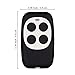 XIHADA Universal Garage Door Opener Remote Universal Gate Opener Remote Control Homelink Cloning Programmable Learning 4-Buttons Multi Frequency 280MHZ-868MHZ (1 PC, White 5)