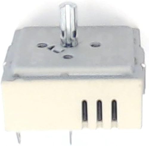 Whirlpool Interruptor de control de elemento de superficie de rango W9758060 (reemplaza a 9758060) Pieza de fabricante de equipos originales (OEM)