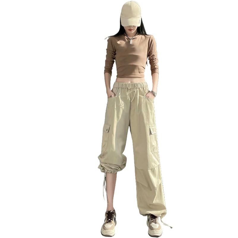 Pantalon cargo de sport pour femme idéal pour le yoga et les sorties