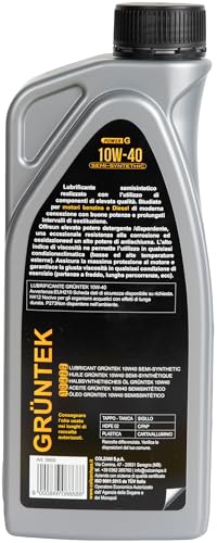Olio Gruntek Power G 10W40 Semi-Synthetic 1L Lubrificante - 2