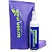 Screen Mom, Kit de limpieza de pantallas. Lo mejor para pantallas de televisores LED y LCD, monitores de ordenador, teléfonos, ordenadores portátiles e iPad, incluye botella de spray de 0,23