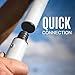 QUICKPLAY Screw Connected 2.5ft Training Poles - Set of 8 | Connect 2 Poles for 5ft Height | Pole Set Colour Options Available - Red, White, Green, Yellow | Screw Connected Foldable Design