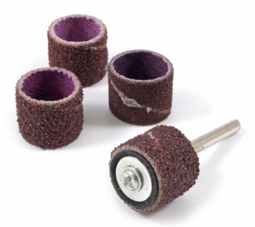 Preisvergleich Produktbild Forney 60217 Schleifen Drum Kit, 4 Schleifen Drums, 1 / 2-inch-by-1 / 2 Zoll mit 1 / 8 Zoll Dorn, 5-teilig