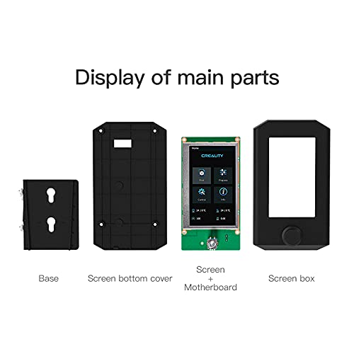Official Creality Ender 3 V2 Display Screen Kit,4.3 Inch Intelligent Screen Upgrades Kit For Ender 3 Pro/Ender 3 3D Printers Only Compatible With V4.2.2/V4.2.7 Silent Motherboard #TOP2