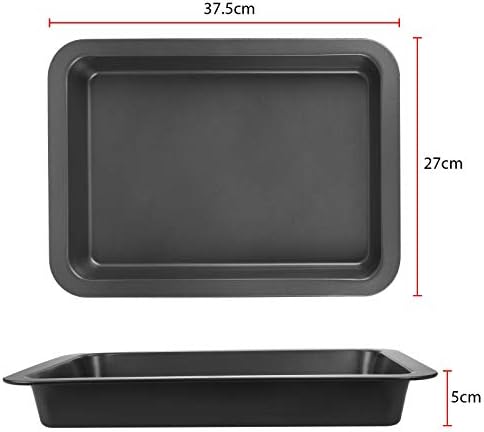 ALBERT AUSTIN Baking Tray Oven Tray Cooking Gifts, Cake Tin Roasting Baking Trays Non Stick and Dishwasher Safe