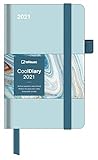  Mint/Marble Ink 2021 - Diary - Buchkalender - Taschenkalender - 9x14: Cool Diary